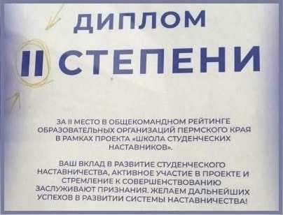 ПРОЕКТ "ШКОЛА СТУДЕНЧЕСКИХ НАСТАВНИКОВ"